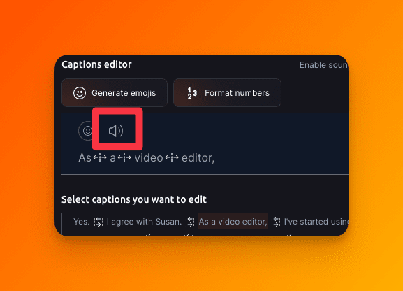 Subtitle playback