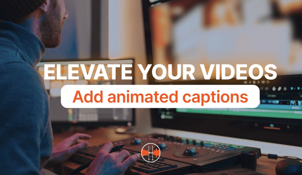 Add Animated Captions