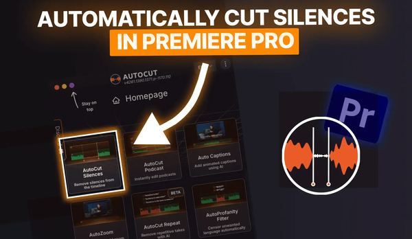 Cut silences in premiere pro